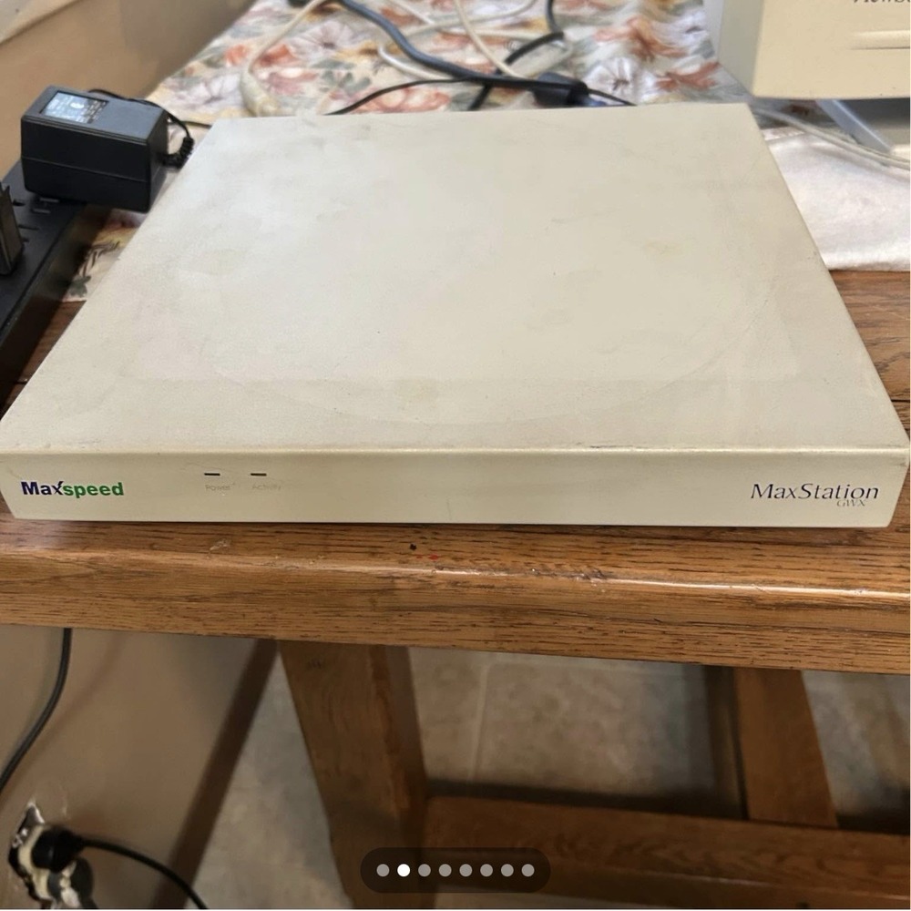 Maxspeed MaxStation GWX-230 VGA Thin Client Terminal Vintage W/ Power Cord Works